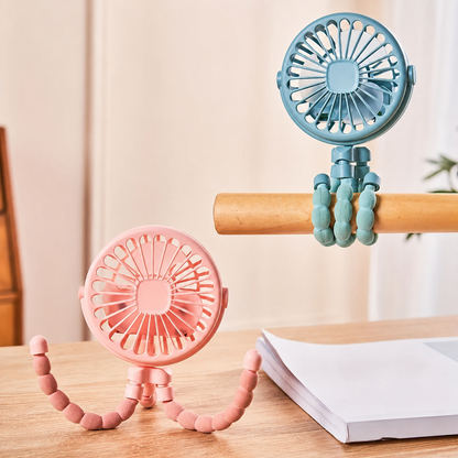 USB Mini Octopus Fan: Adjustable, Portable, Multifunctional.