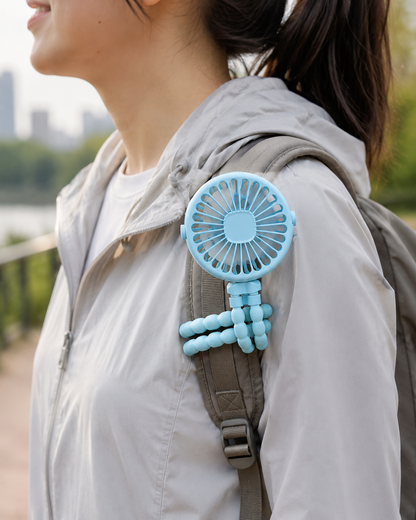 USB Mini Octopus Fan: Adjustable, Portable, Multifunctional.